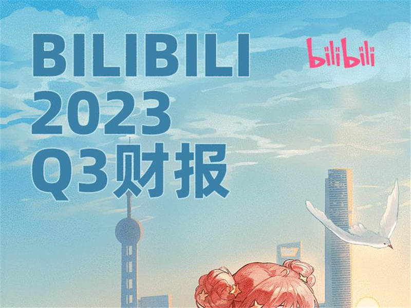 B站发布Q3财报：总营收58.1亿元，调整后净亏损同比大幅收窄51%