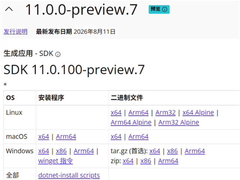 微软 .NET 11 Preview 7 发布：默认启用 NativeAOT，C# 功能升级